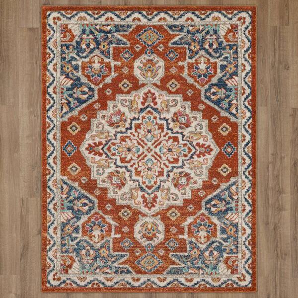 Mohawk Home Laughton Red Accent Rug - image 