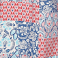 Petite Ruby Rd. Indigo Go Pintuck Patchwork Henley Blouse - image 6