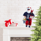 Santa''s Workshop 12in. Rock On Claus - image 4