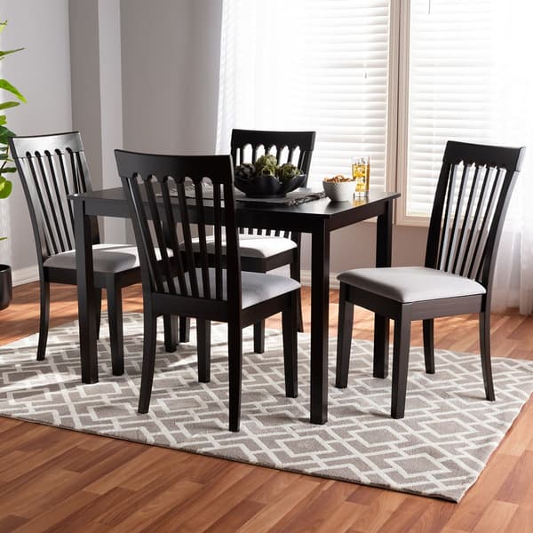 Baxton Studio Minette 5pc. Dining Set - image 