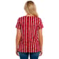 Plus Size Runway Ready Americana Stars Stripe Short Sleeve Tee - image 2