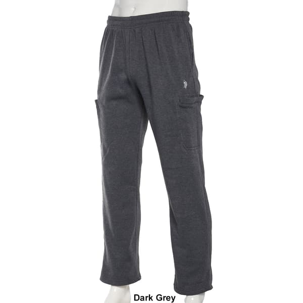 Mens U.S. Polo Assn.® Cargo Fleece Pants