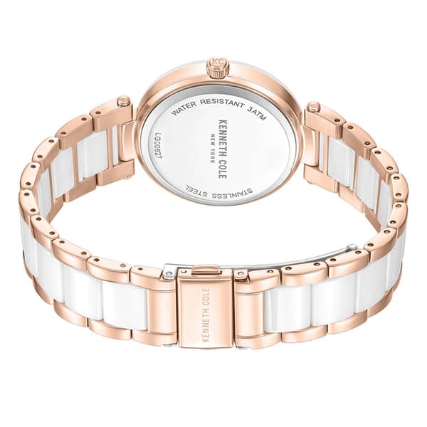 Womens Kenneth Cole&#174; New York Classic Ceramic Watch-KCWLG0062701