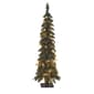 Santa's Workshop 4ft. Pencil Slim Artificial Tree - image 1