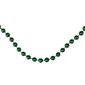 Northlight Seasonal Shiny Metallic Green Beaded Christmas Garland - image 1