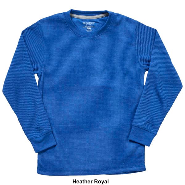 Boys (8-20) Architect® Solid Thermal Crew Neck T-Shirt