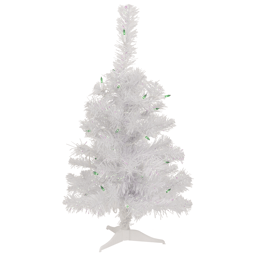 Northlight 2ft. Pre-Lit Medium Rockport White Pine Christmas Tree