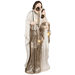 Northlight Lighted Glittery Holy Family Christmas Decoration