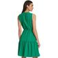 Womens Calvin Klein Fit & Flare Gauze Drawstring Waist Dress - image 3