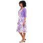 Womens Connected Apparel Crochet Jacket with Floral Dress - image 4