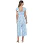 Womens Luxology Scroll Ruffle Challis Jumpsuit - image 2
