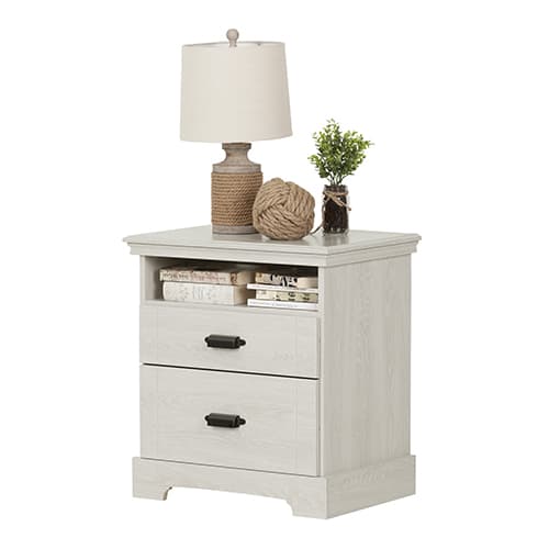 South Shore Avilla 2 Drawer Nightstand