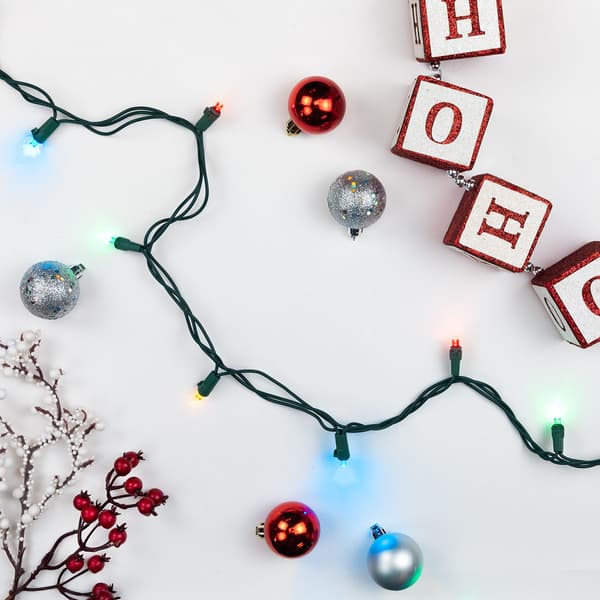 Northlight Seasonal 50ct. Multi-Color LED Wide Christmas Lights