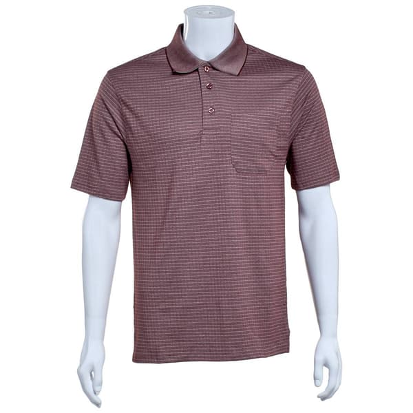 Mens Architect(R) Box Jacquard Polo with Pocket - image 