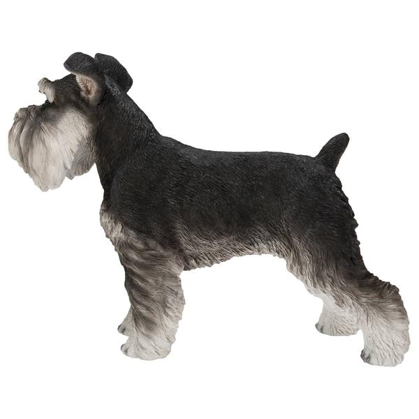 Hi-Line Gift Standing Miniature Schnauzer Garden Statue