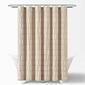 Lush Décor® Waffle Stripe Woven Cotton Shower Curtain - image 7