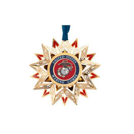 Beacon Design US Marines Star Ornament