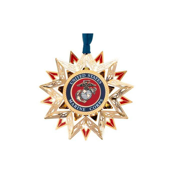 Beacon Design US Marines Star Ornament - image 