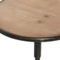 9th & Pike® Round Wood And Metal Accent Table - image 3