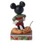 Jim Shore Disney Traditions Mickey Sweater Christmas Figurine - image 2
