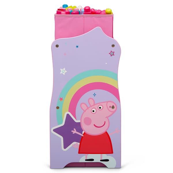 Delta Children Peppa Pig Six Bin Toy Storage Organizer