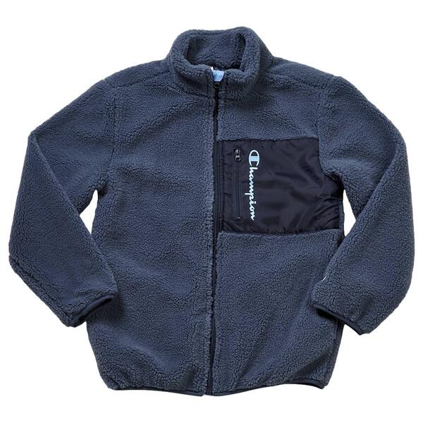 Boys &#40;8-20&#41; Champion&#40;R&#41; Full Zip Sherpa Jacket - image 