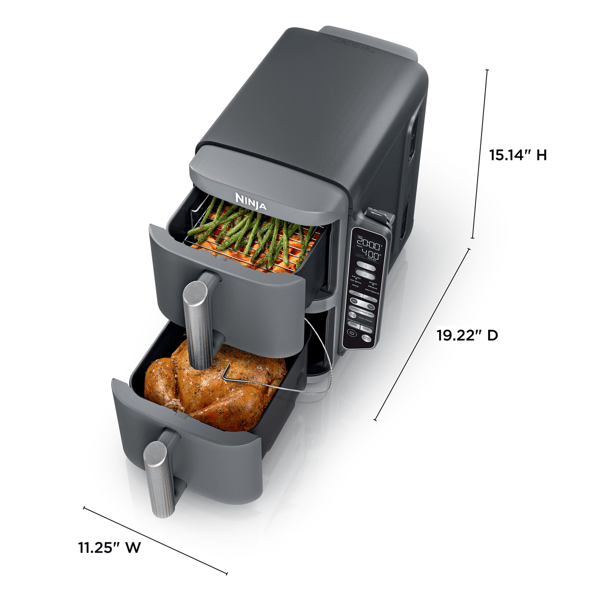 Ninja® DoubleStack XL Smart 2-Basket Air Fryer
