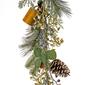 National Tree 6ft. Swiss Chic Blue/Champagne Garland - image 3