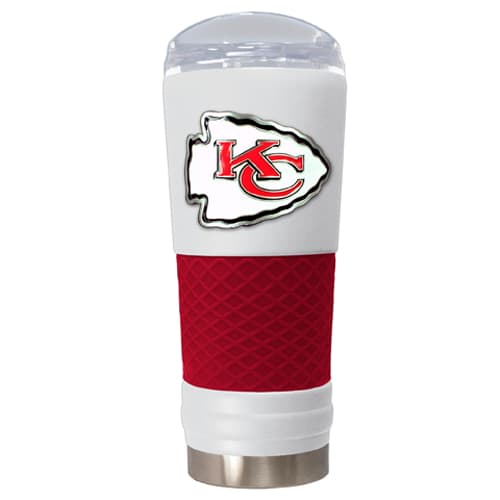 NFL Kansas City Chiefs DRAFT Powder Coated Steel Tumbler