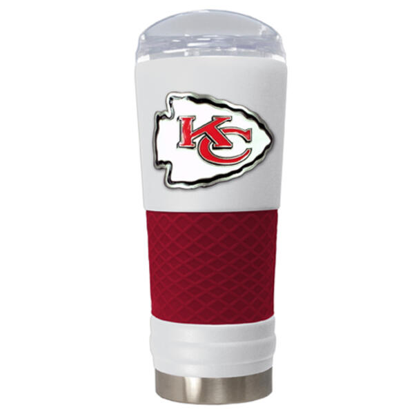 NFL Kansas City Chiefs DRAFT Powder Coated Steel Tumbler - image 