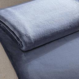 Calvin Klein Solid Plush Blanket