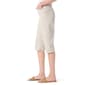 Petite Gloria Vanderbilt Amanda Solid Split Hem Capris - image 3
