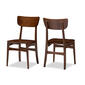 Baxton Studio Netherlands Wood Dining Set of 2 Side Chairs - image 4