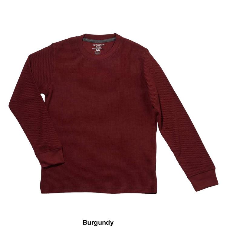 Boys (8-20) Architect® Jean Co. Solid Crew Neck Thermal Top