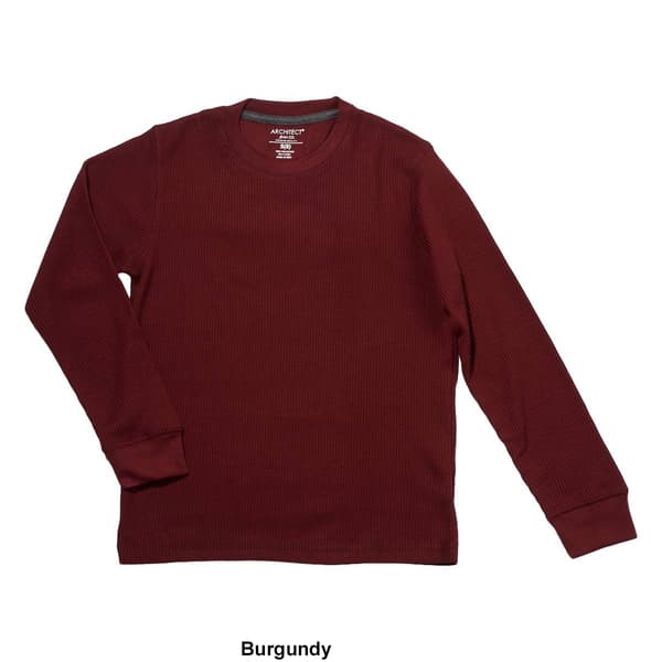 Boys (8-20) Architect® Jean Co. Solid Crew Neck Thermal Top