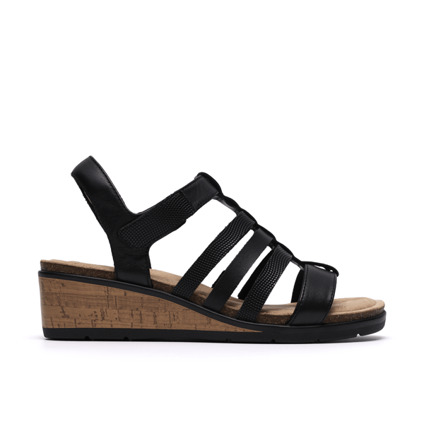 Womens Clarks® Collection Kacha Step Wedge Sandals