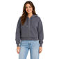 Juniors No Comment Solid Fleece Meet & Greet Zip Up Hoodie - image 1