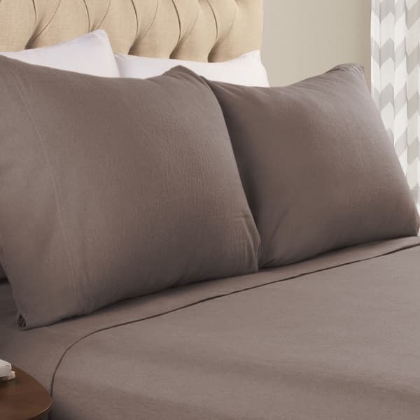 Superior 2pc. Cotton Flannel Pillowcase Set - image 