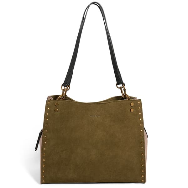 American Leather Co. Lenox Stud Satchel
