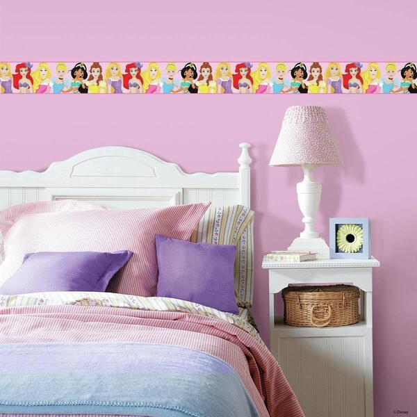 RoomMates(R) Disney Princess Peel &amp; Stick Wall Border - image 