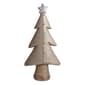 Northlight Textured Christmas Tree Decor w/ Glitter Star - image 1