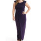 Petite Connected Apparel Sleeveless Eyelash Top Maxi Dress - image 3