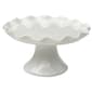 Home Essentials 10in. Ruffle  Edge Cake Stand - image 1