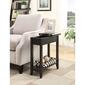 Convenience Concepts American Heritage End Table with Shelf - image 4
