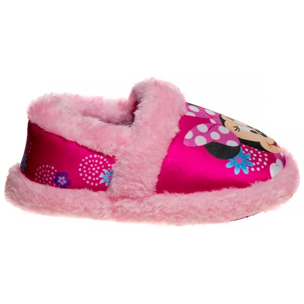 Little Girls Disney Minnie Mouse and Daisy Duck Slippers