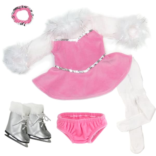 Sophia&#39;s(R) 5pc. Ice Skating Costume Set - image 