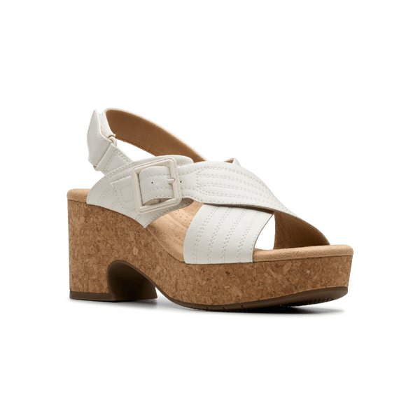 Womens Clarks(R) Collection Nerisa West Heeled Sandals - image 