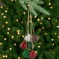 Northlight 2pk. Multi Cascading Christmas Jingle Bell Ornaments - image 1