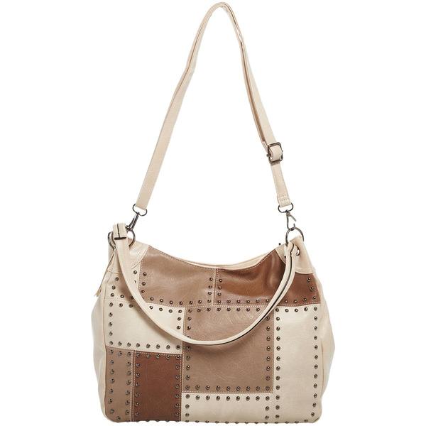Sam & Hadley Patchwork Hobo - Bone