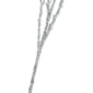 Northlight 31in. Glittered Silver Artificial Twig Christmas Spray - image 3